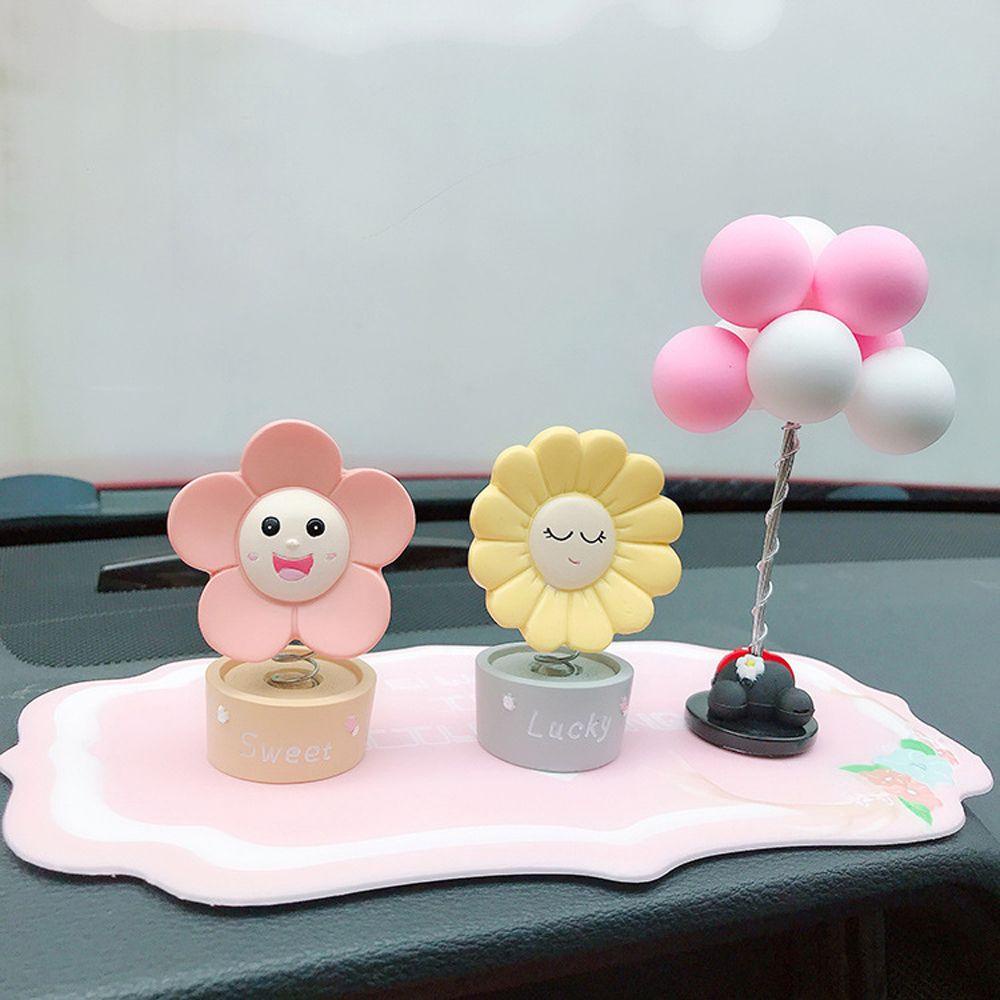 Búp Bê Hoa Hướng Dương Lắc Đầu BERNARDO Sáng Tạo Trang Trí Nội Thất Xe Hơi