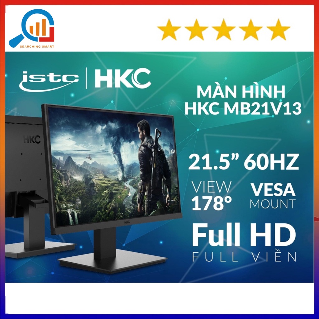 Màn hình HKC MB21V13 21.5inch FHD - Hàng Chính Hãng Mai Hoàng - Bảo hành 24 tháng !!!