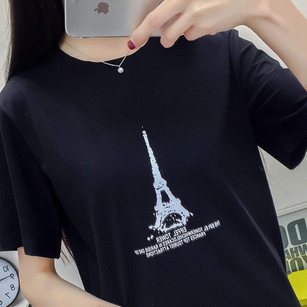 Áo Phông Nữ 💟FREESHIP💟 Áo thun nữ tay ngắn chất đẹp, thun cotton, mịn, mát, không bị xù dễ thương, sành điệu M05 | BigBuy360 - bigbuy360.vn