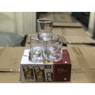 Bộ 6 Cốc Thủy Tinh Pha lê Cao Cấp