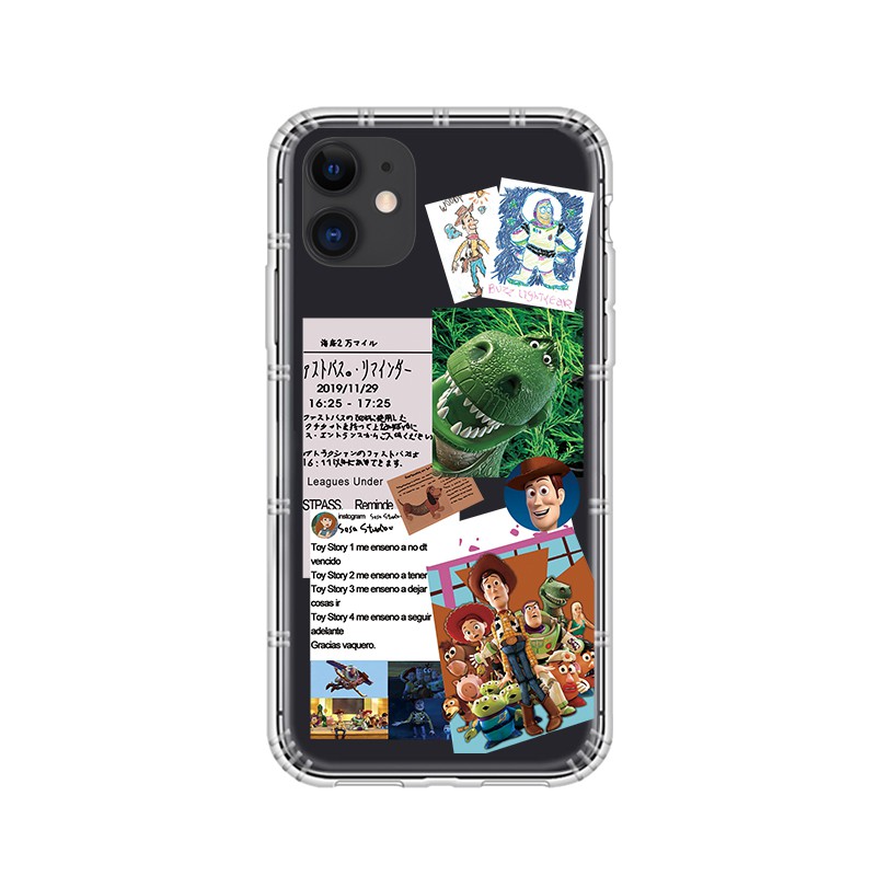 Ốp Điện Thoại Mềm Trong Suốt In Hoạt Hình toy story Cho iphone 11 13 pro max xr 6s 7 8 plus 12 mini 14 pro xs max