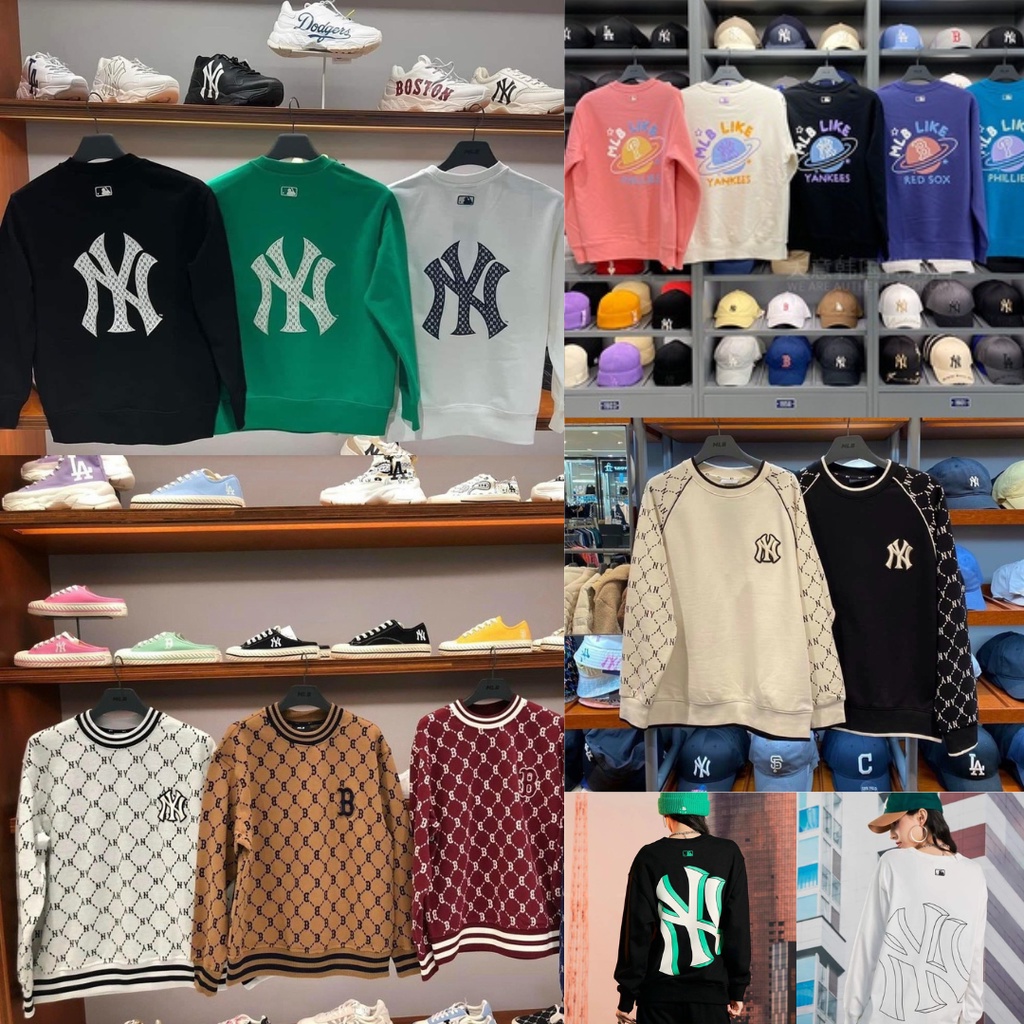 Sweater Unisex Chất Nỉ Da Cá Cotton 100% Nhiều Màu Logo Thêu Mẫu Mới 2022 Hot Trend