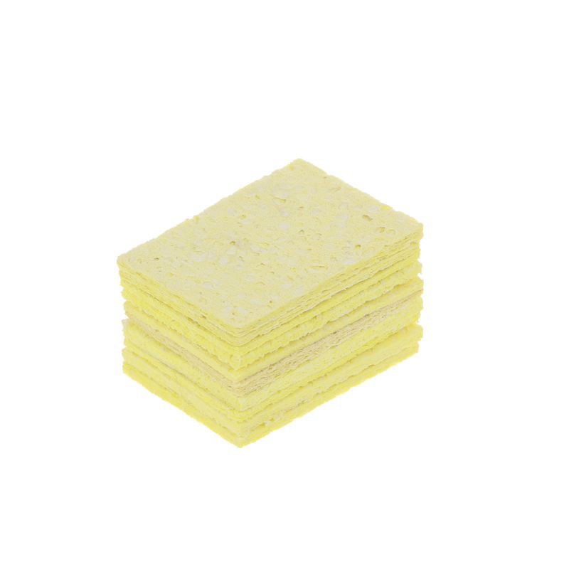 Bộ 10 Miếng Bọt Biển Chịu Nhiệt Cao Dùng Để Vệ Sinh Mỏ Hàn