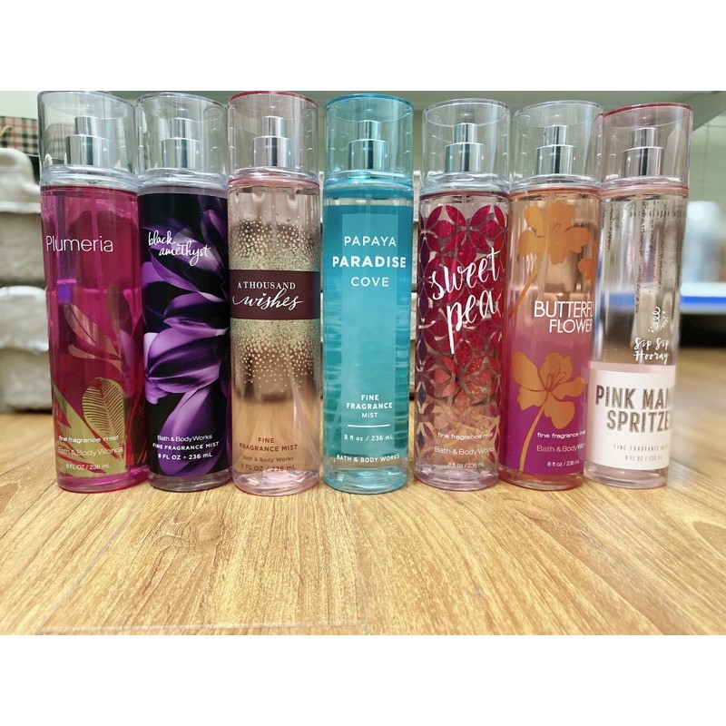 [PHÂN LOẠI] Xịt thơm toàn thân  Bath and Body Works nhiều mùi | BigBuy360 - bigbuy360.vn