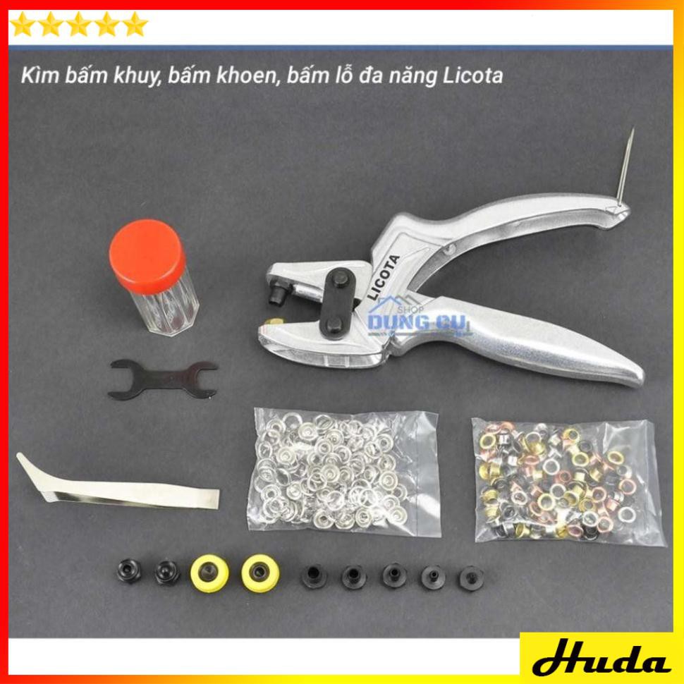 KỀM BẤM KHUY KHOEN LỖ DÂY NỊT ĐA NĂNG LICOTA AGP  DSG