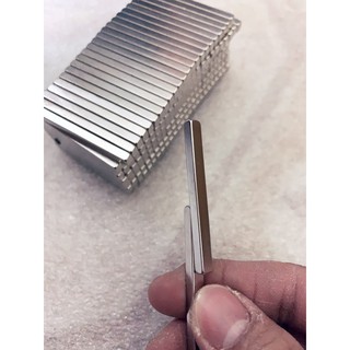 Nam châm chữ nhật 50x5x4mm loại nam châm đất hiếm siêu mạnh