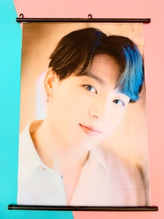 Tranh Lụa BTS Boy With Luv