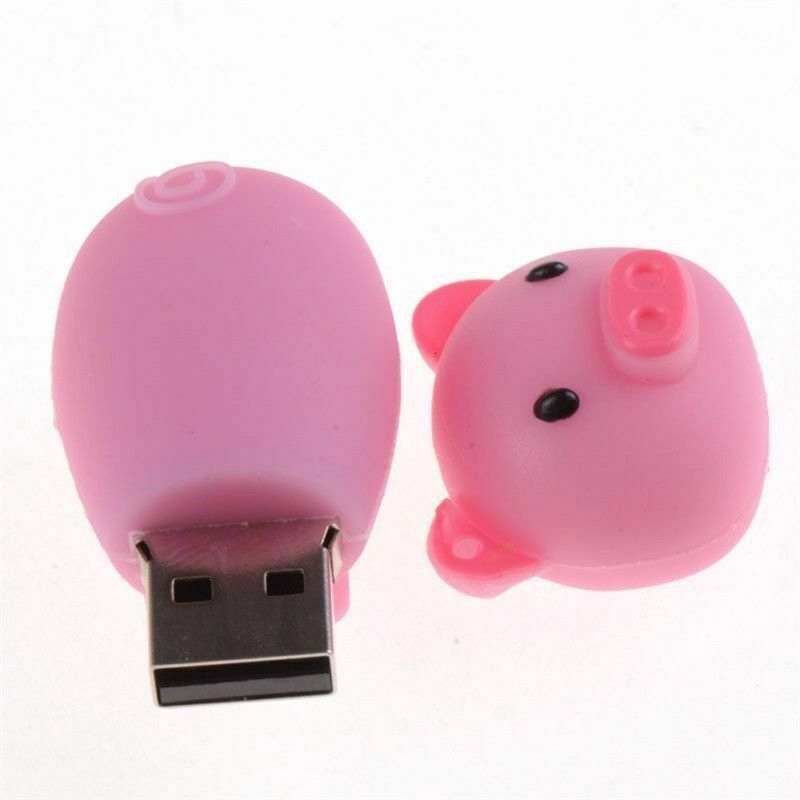 Usb 64gb 32gb 16gb 8gb 4gb 2gb 1gb Hình Heo Hồng Dễ Thương