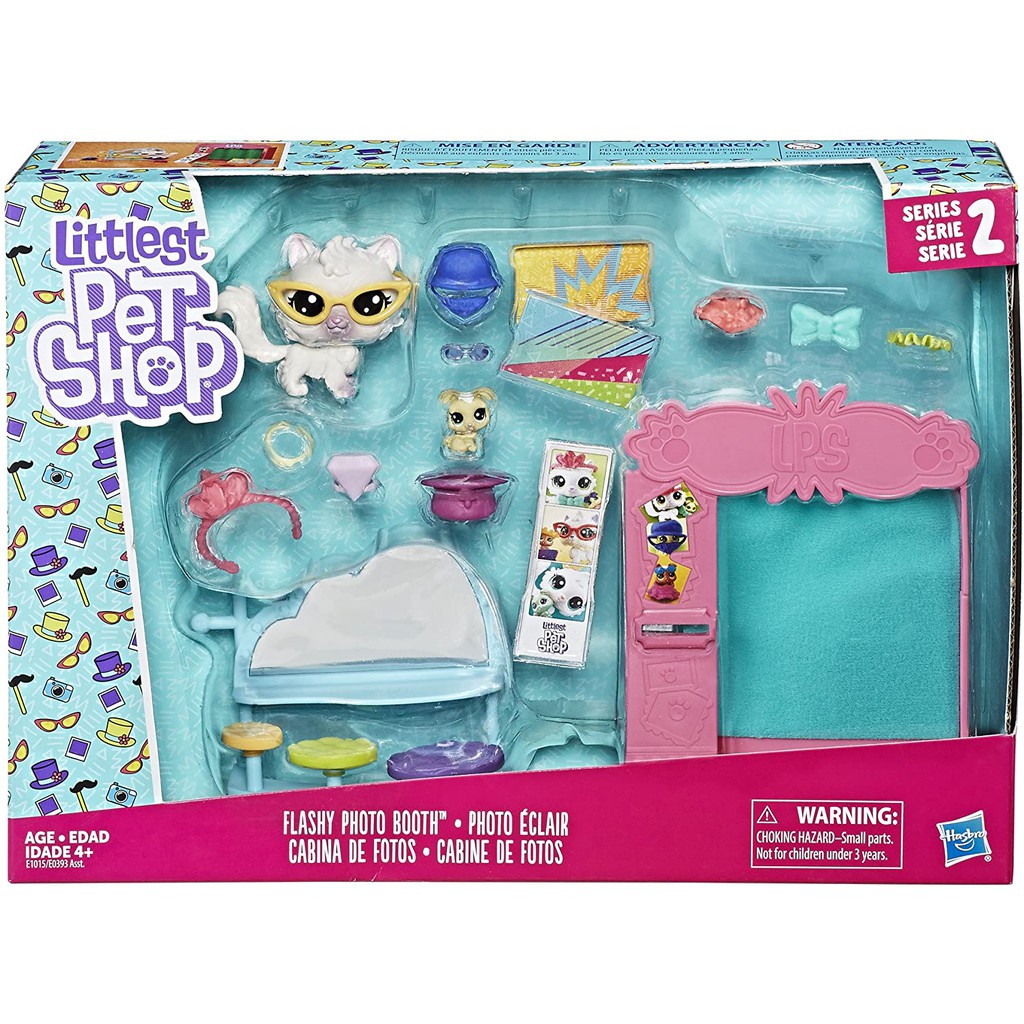 Đồ chơi LITTLEST PET SHOP - Booth chụp ảnh của Flashy - Mã SP E1015/E0393