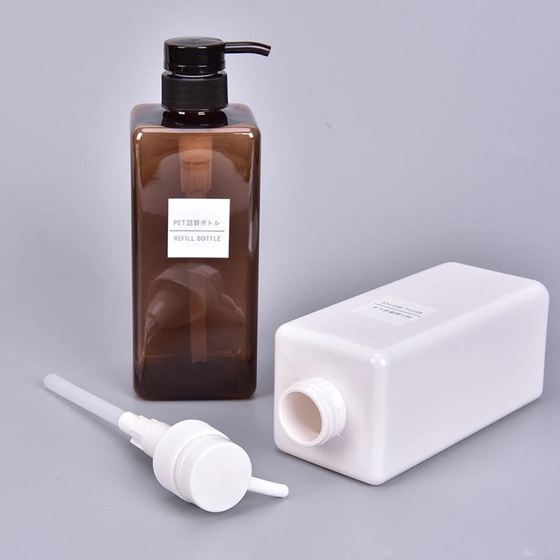 Hl Bình Nhựa Rỗng Đựng Mỹ Phẩm / Mỹ Phẩm Dung Tích 650ml Tiện Dụng