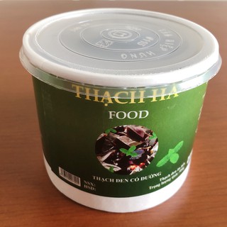 Thạch đen có đường Cao Bằng hộp lớn - Thạch Hà Food