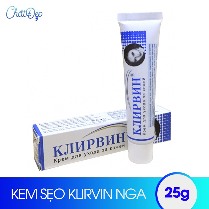 Kem sẹo Nga Klirvin 25g