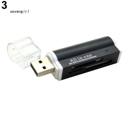 USB 2.0 mini đọc thẻ nhớ Micro SD TF MMC SDHC tốc độ cao đa năng