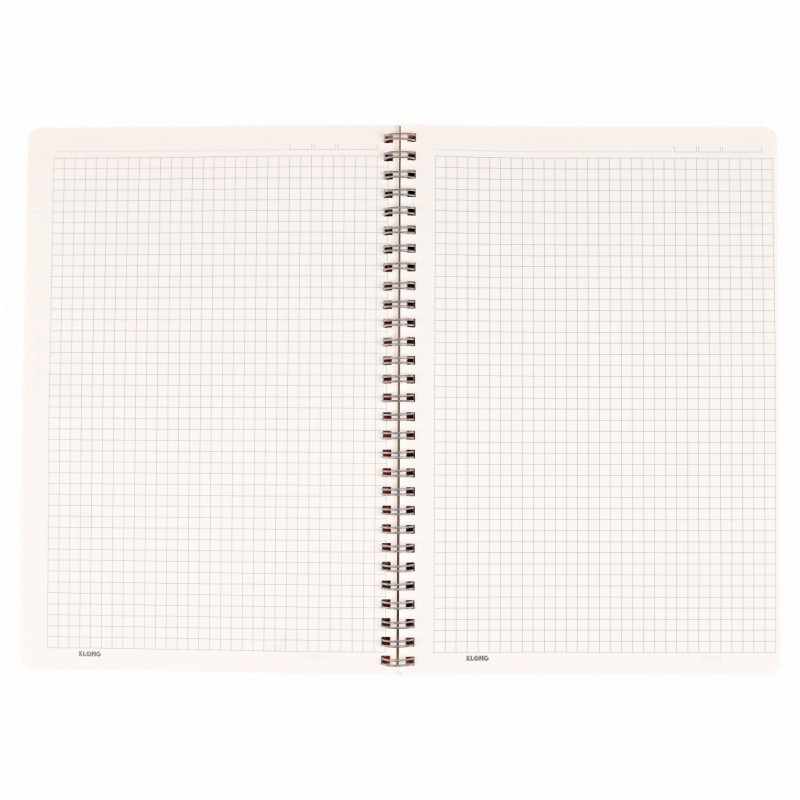 Sổ Lò Xo KLONG Dot Grid / Caro / Lined 80 trang B5 Bìa nhựa