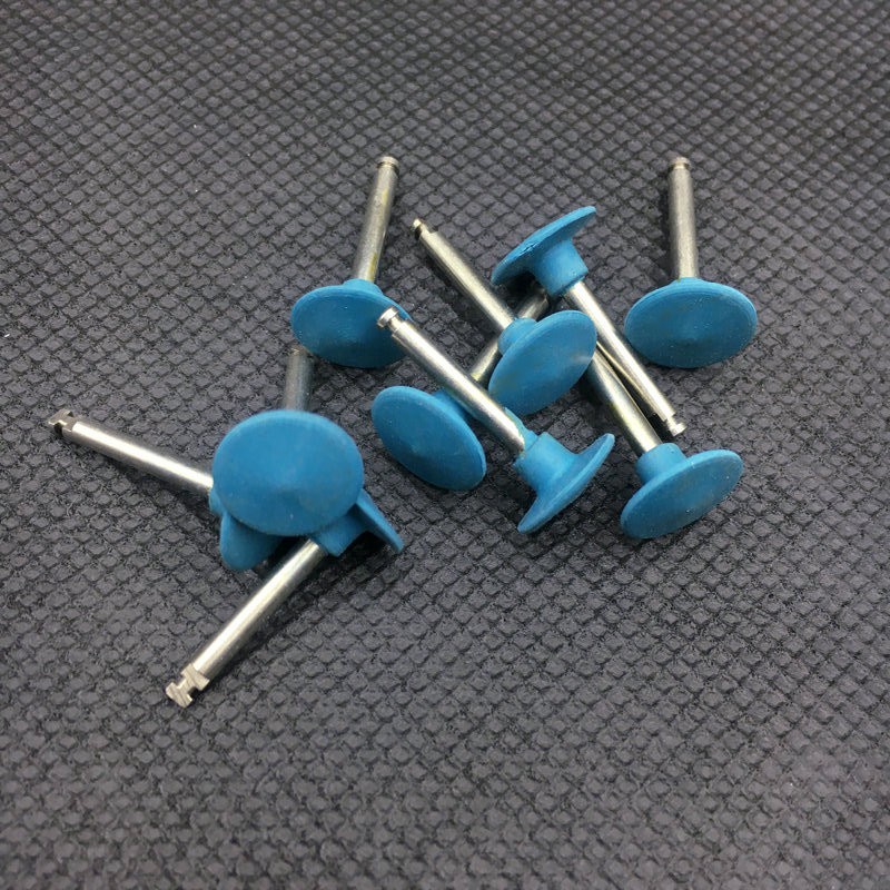 Set 10 đầu silicon đánh bóng cho răng 15 kiểu tùy chọn