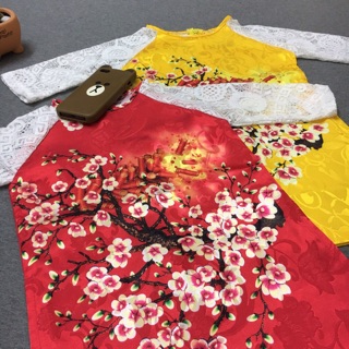 Set áo dài váy đụp
