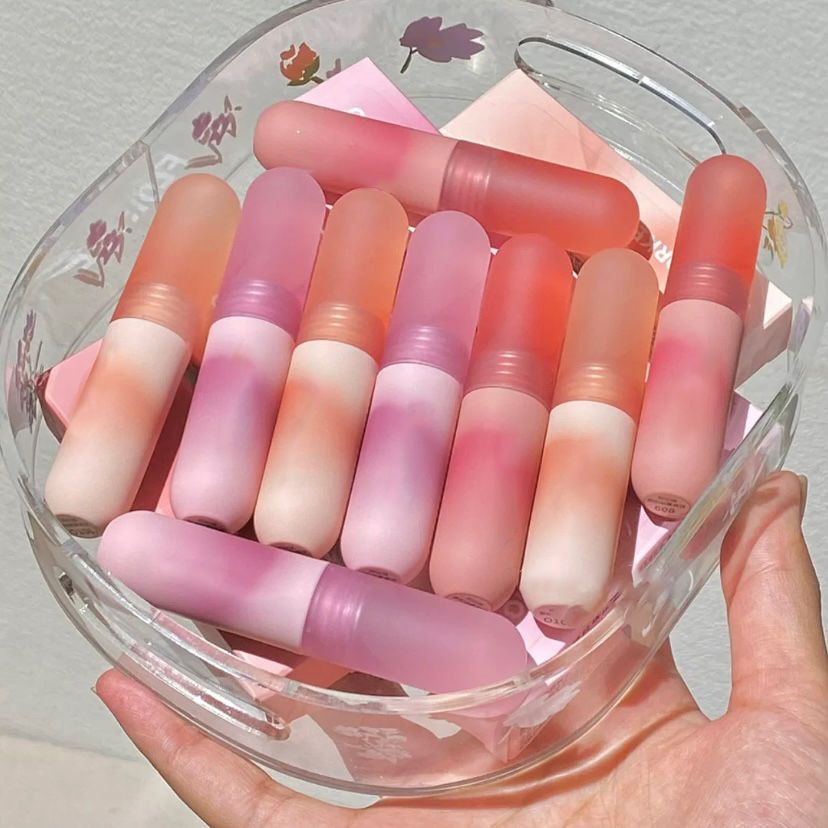 Son môi có dưỡng màu sắc tự nhiên chống thấm nước xinh xắn MAFFICK [Colorkey cùng một đoạn]