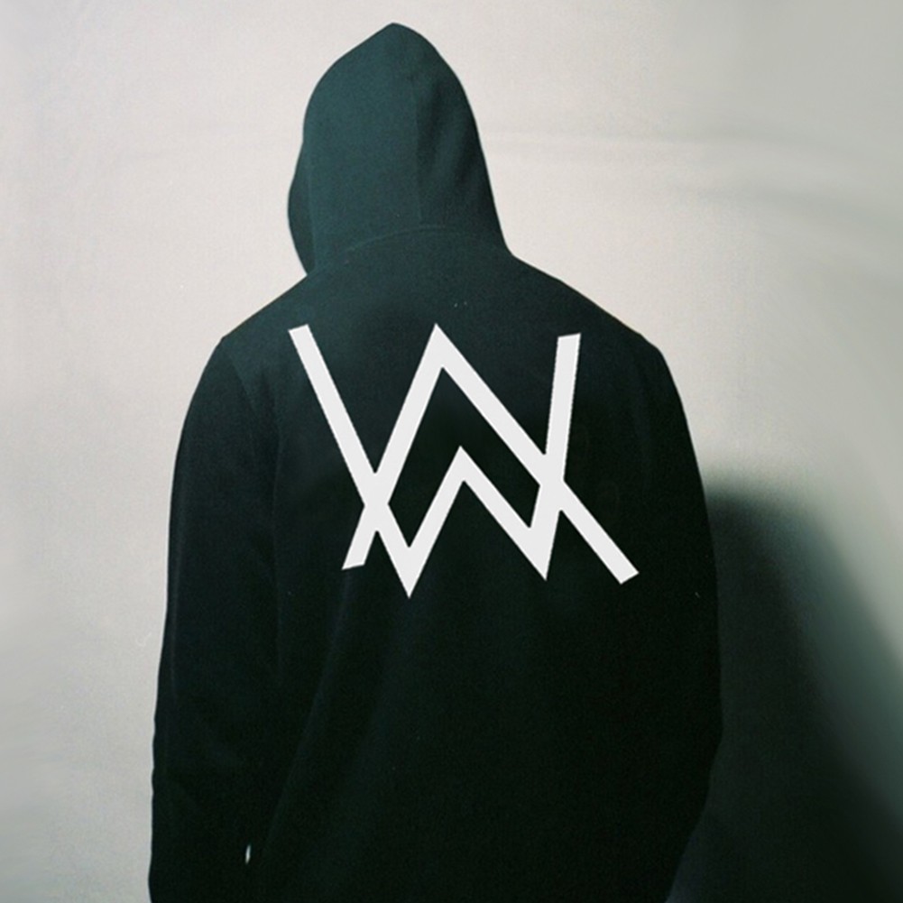 Áo hoodie nam có nón in họa tiết biểu tượng Alan Walker nhiều size để lựa chọn