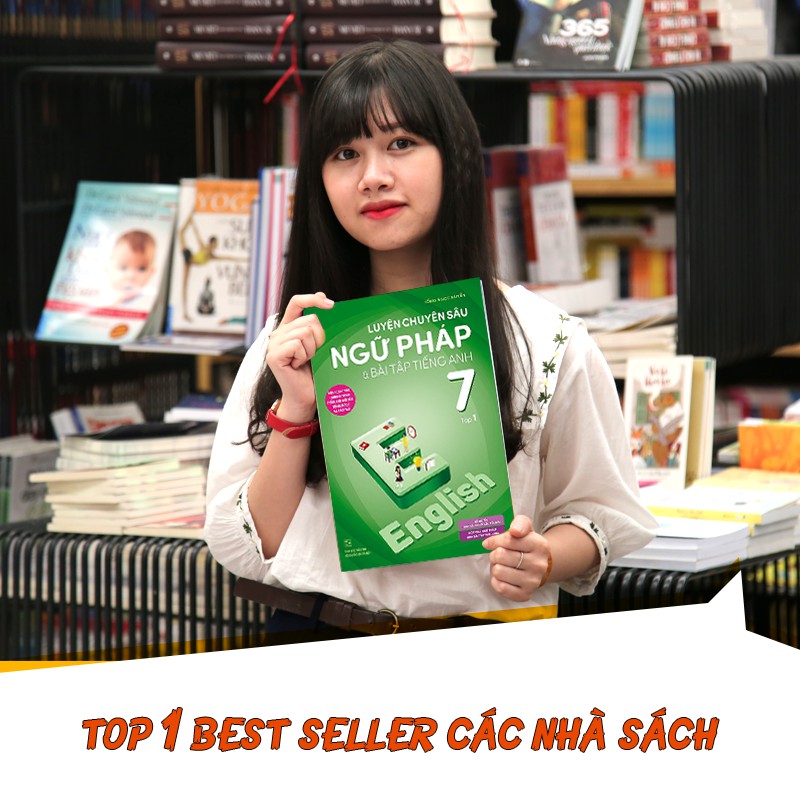 [Mã LIFEMALL995 giảm 10% đơn 99K] Sách LUYỆN CHUYÊN SÂU NGỮ PHÁP VÀ BÀI TẬP TIẾNG ANH 7 TẬP 1 (CHƯƠNG TRÌNH MỚI)