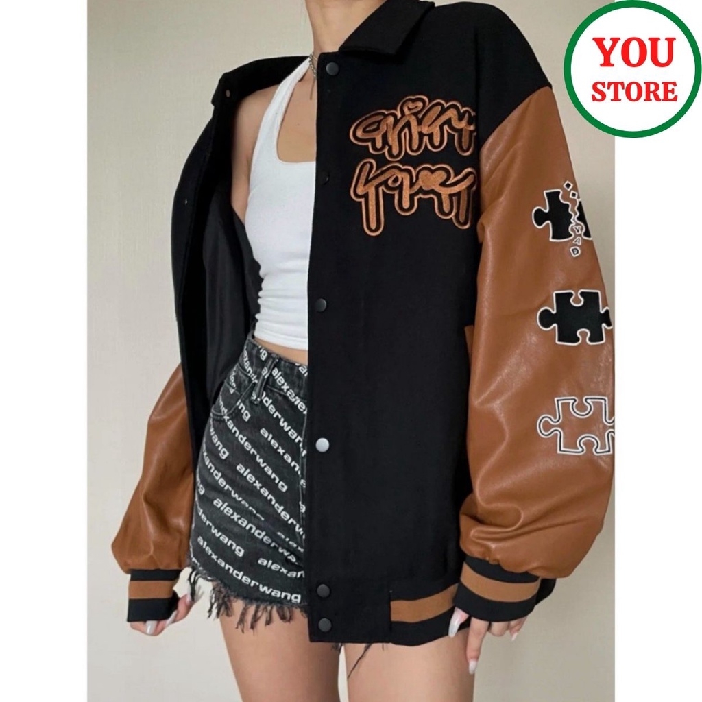 Áo Bomber Nam Nữ Vasity Trái Tim Mã 879 You Store