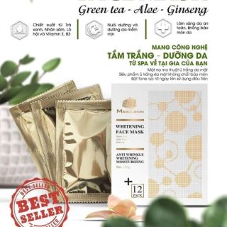 Whitening face mask mặt nạ ủ trang da magic skin