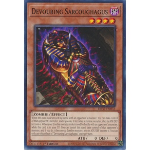 Thẻ Bài Yugioh Devouring Sarcoughagus - DIFO-EN033 - Common 1st Edition