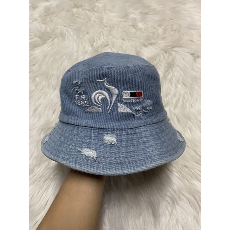 BUCKET JEAN 2 MẶT CON GÀ NAM NỮ