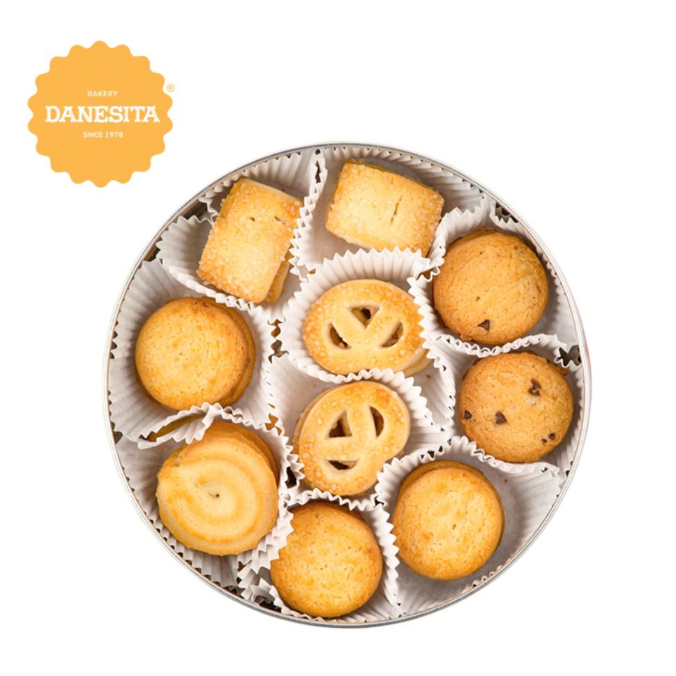 Hộp bánh qui bơ vị truyền thống Danesita 454g