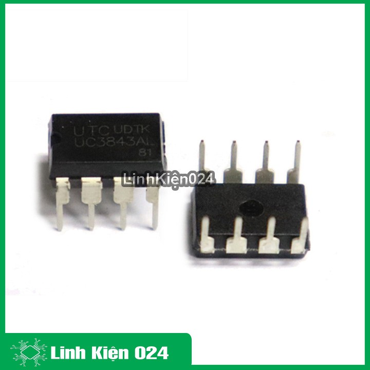 IC chức năng UC3843 chân cắm DIP-8