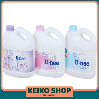 [Chinh Hãng Đại Thịnh] Nước giặt xả Dnee Thái Lan 3000ml đủ màu