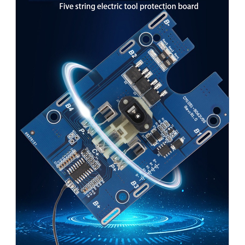 Bảng bảo vệ sạc PCB 88F Bảng bảo vệ dụng cụ điện 5S cho Bảng bảo vệ pin Dayi 21V Xả 5A