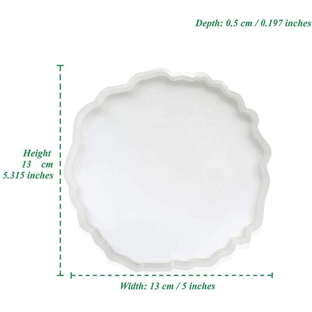 Khuôn Đúc Đất Sét Bằng Nhựa Resin Thủ Công Trang Trí Nhà Cửa