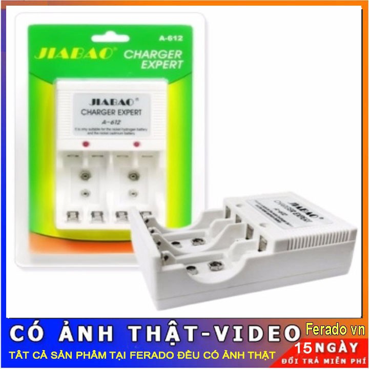 Sạc pin đa năng Jiabao A-612 sạc pin 2A,3A, 9V