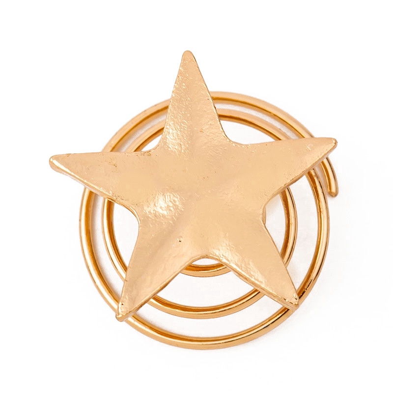 Bộ 5 Kẹp Tóc Hình Ngôi Sao Lãng Mạn (5 Cái)