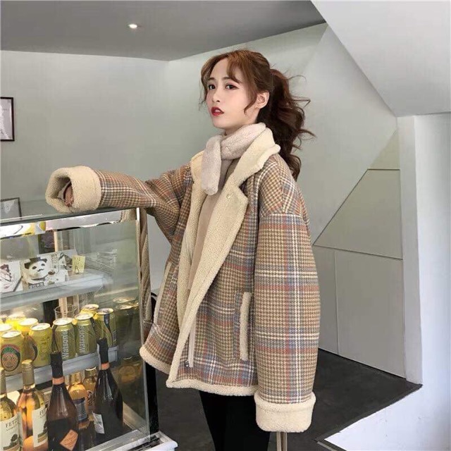 Áo dạ lót bông