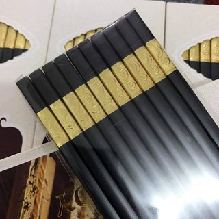 10 ĐÔI ĐŨA HỢP KIM MẠ VÀNG