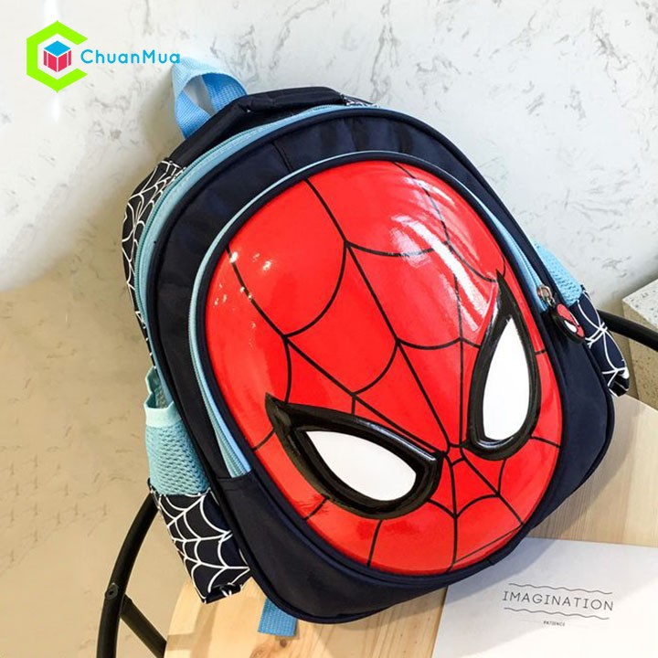 Balo Bé Trai Người Nhện Spider Man, Cặp Cho Bé Đi Mẫu Giáo, Balo Cho Bé Trai Mầm Non Từ 12 Tháng Đến 5 Tuổi