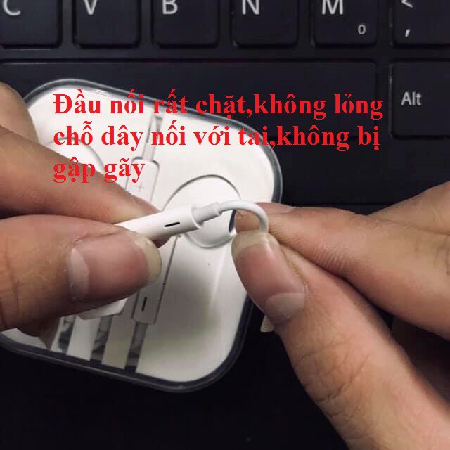 Tai nghe Iphone 5/5s/6/6s/6P/6sP Chính Hãng - BH 12 tháng