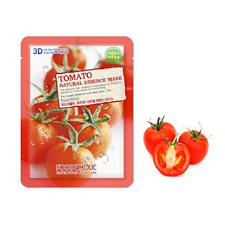 Combo 10 Mặt Nạ 3D Cà Chua Hàn Quốc Tomato Natural Essence Mask Foodaholic