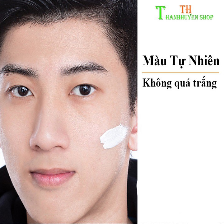 (Freeship - Hàng Chính Hãng) Lazycream Kem Che Khuyết Điểm Makeup Nâng Tone Da Cho Nam (Trung Quốc Nội Địa)
