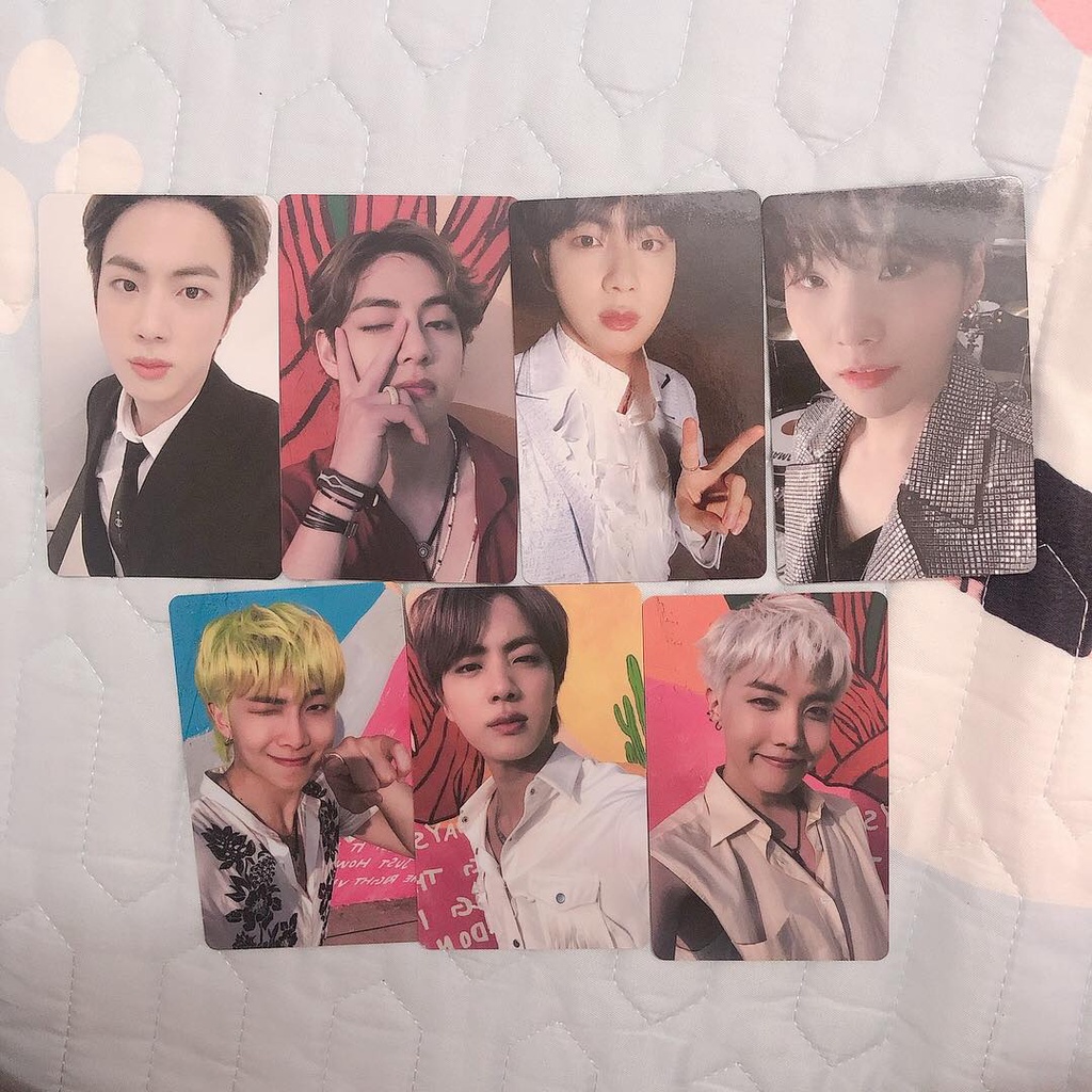 Card ảnh BTS chính hãng official