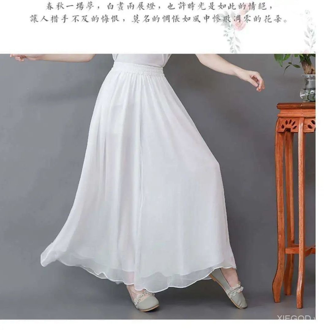 Quần Voan Dài Ống Rộng Thời Trang Dành Cho Nữ | BigBuy360 - bigbuy360.vn