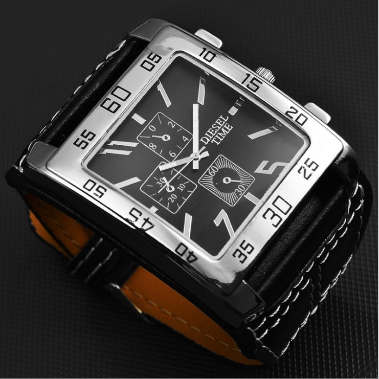 [SALE] Đồng Hồ Nam Mặt Vuông DIESEL
