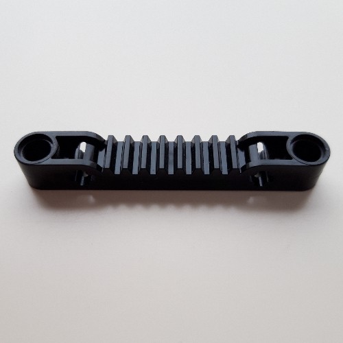 [1 Cái] LEGO Technic Thanh Răng 7M Đen - LEGO Technic Gear Rack 1x7 (7M) with Axle & Pin Holes ID 4562009 87761