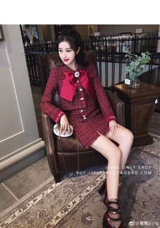 Set dạ tag nơ đá