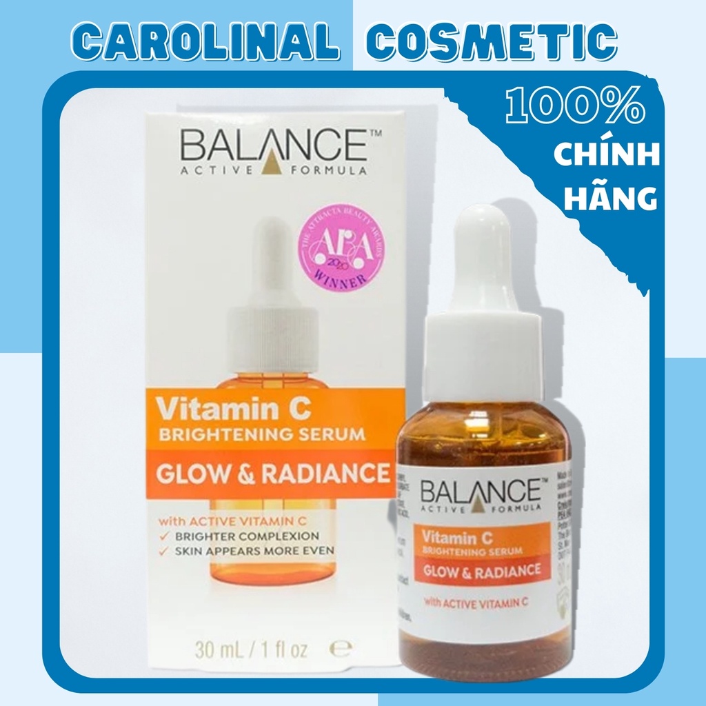 Serum Balance Vitamin C Brightening Trắng Da, Mờ Thâm 30ml Hàn Quốc