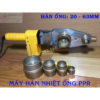 Máy hàn nhiệt ống nhựa PPr hàn ống từ 20 đến 63mm