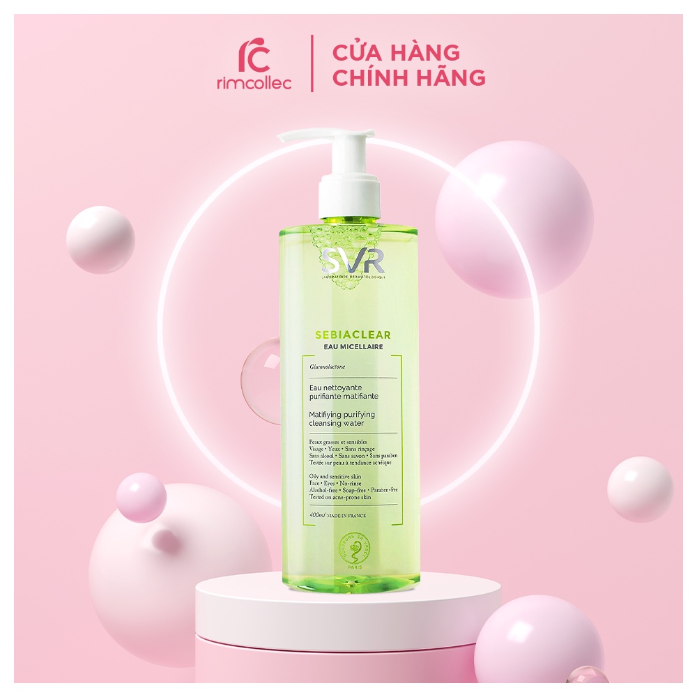 Nước Tẩy Trang SVR Cho Mọi Loại Da 400ml