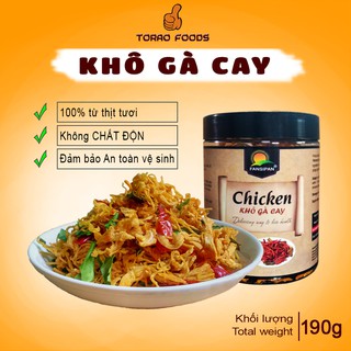 Khô gà lá chanh Fansipan hộp 150g - khô gà lá chanh cay loại 1