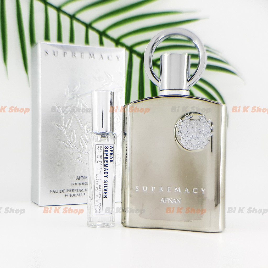 Bi K Shop - Nước hoa nam Afnan Supremacy Silver [Mẫu thử]